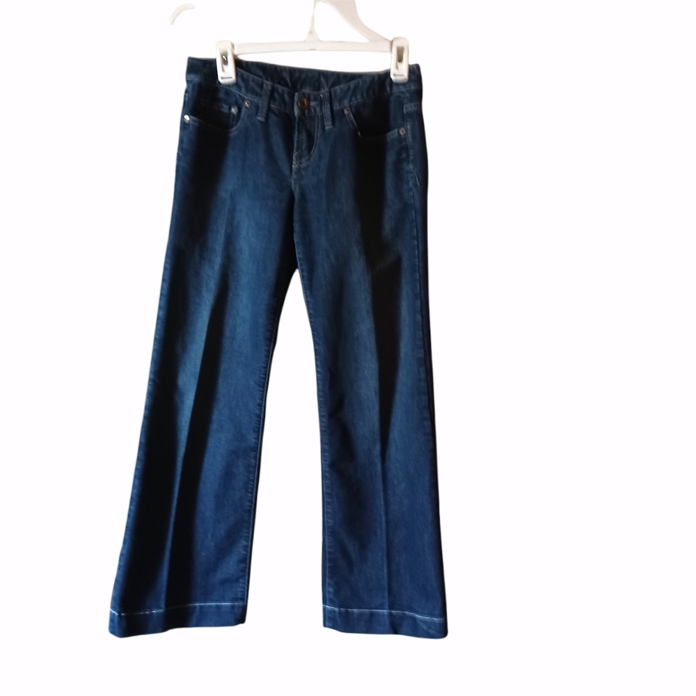 X2 dark wash wide leg jeans sz 2